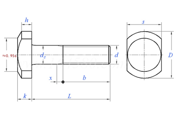 T-образный болт-xq1