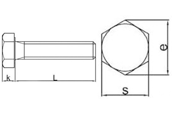Болт шестигранный-xq1