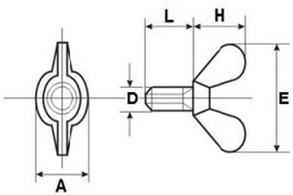 Винт-барашек-xq1