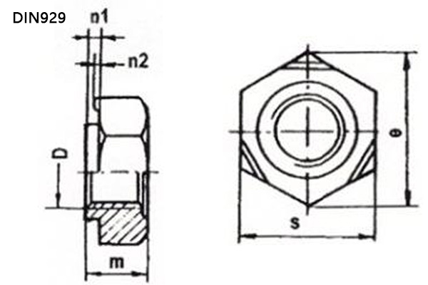 Гайка приварная-xq2