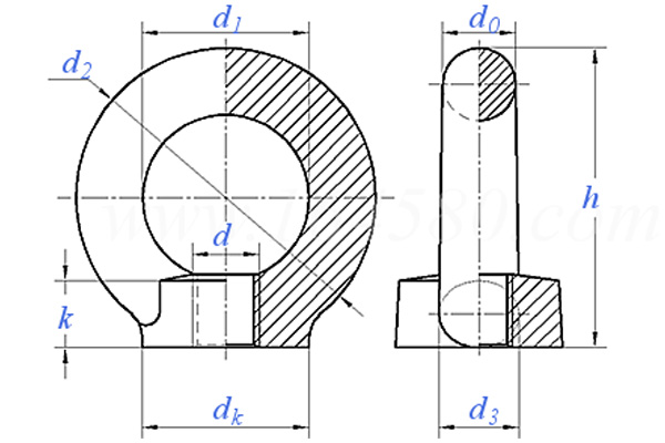 Рым-гайка-xq1