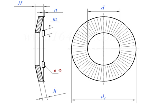 Шайба заземляющая-xq1