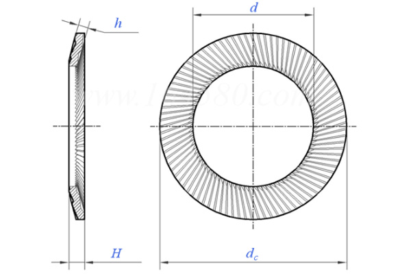 Шайба стопорная-xq2
